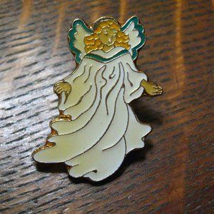 😇 Bob Siemon Designs Vintage Holy Angel Lapel Pin